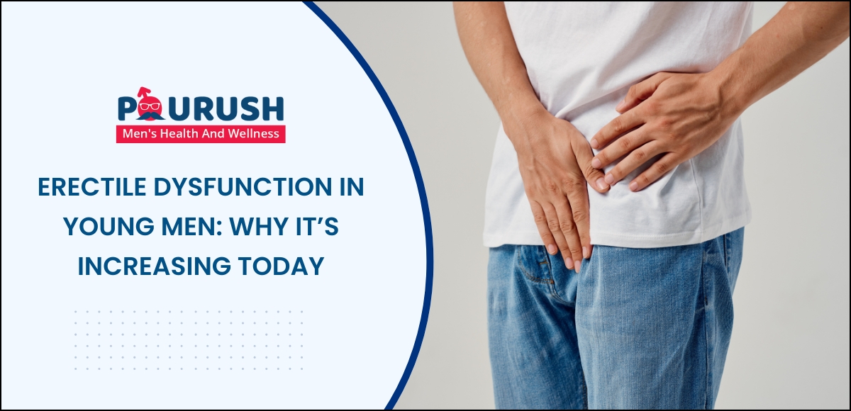 Erectile dysfunction in young men